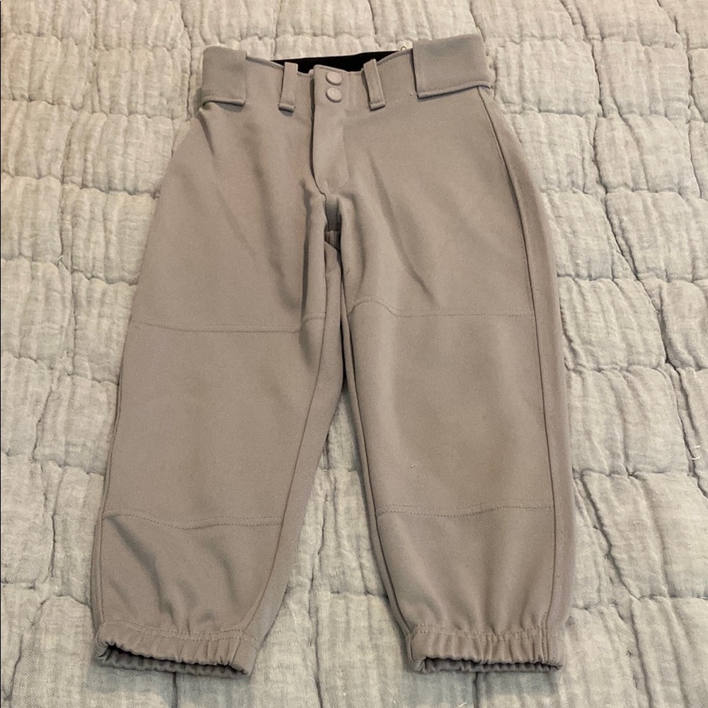 Franklin youth xs gray baseball pants